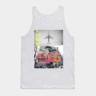 Hong Kong airport urban Tank Top